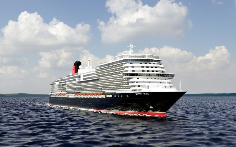 Cunard’s Queen Anne, het nieuwste schip in de vloot
