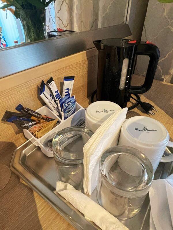 Koffie- en theeservice op Princess Cruises