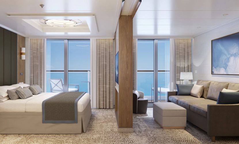 Signature Suite aan boord van de Sun Princess