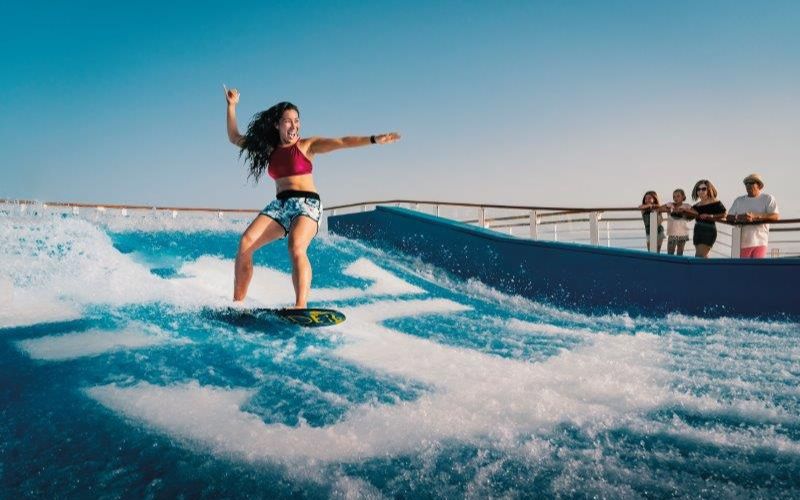 FlowRider op Harmony of the Seas