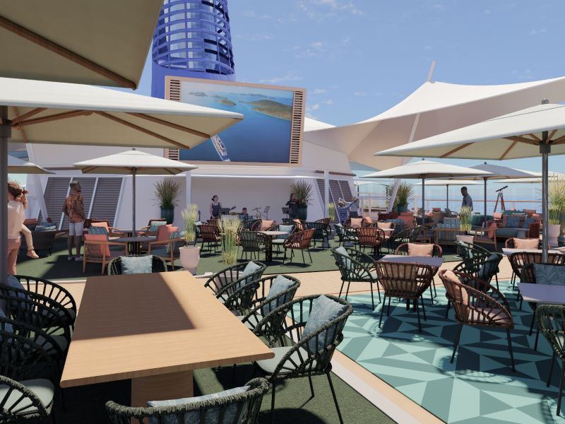 Sunset Park op Celebrity Solstice