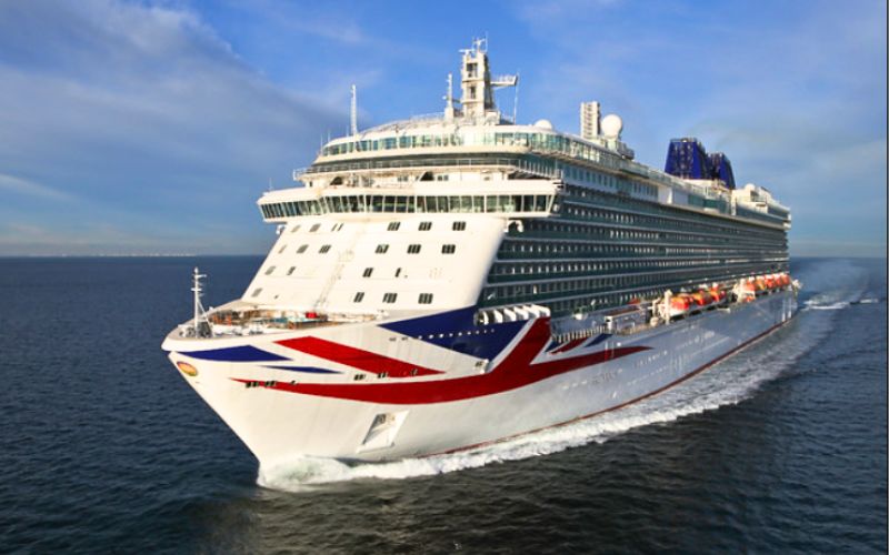 Cruiseschip van P&O Cruises