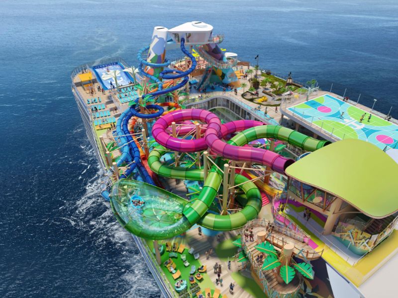 Waterpark op de Star of the Seas