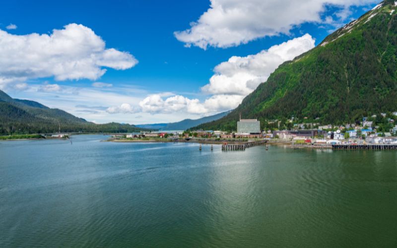 Haven van Juneau in Alaska