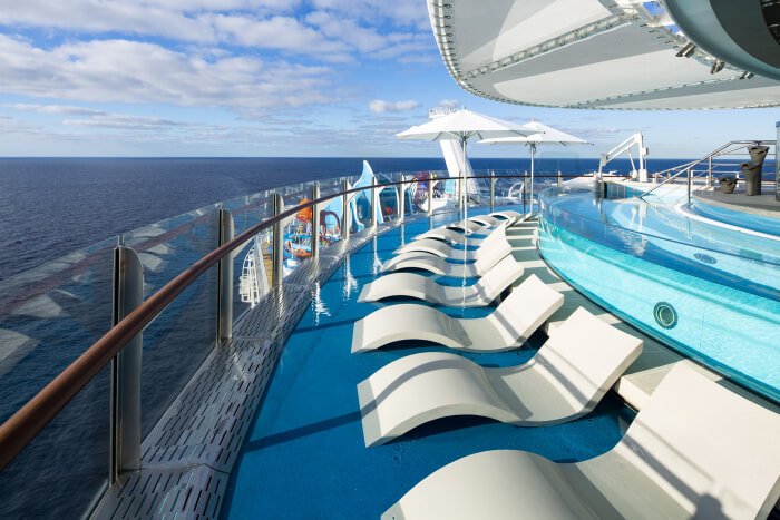Suite zonneterras op Wonder of the Seas