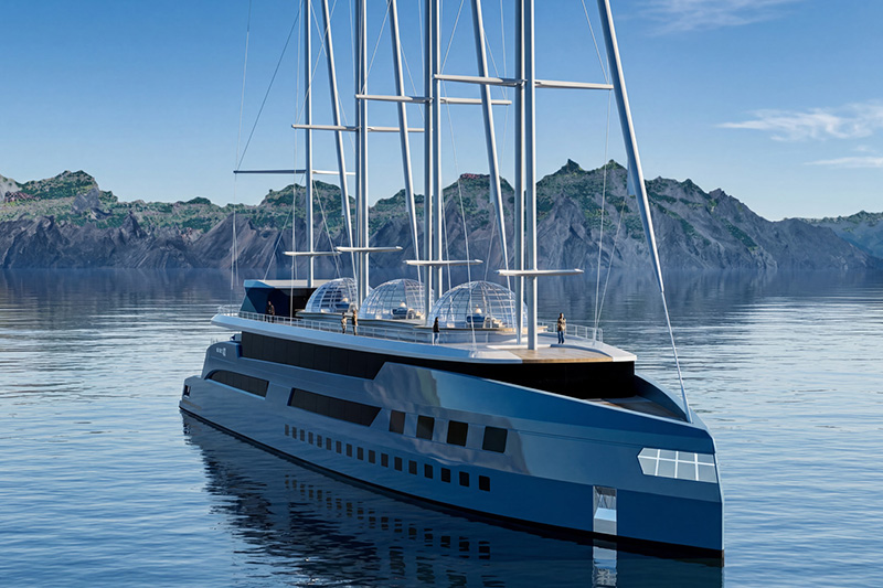 Rendering van de Velarca 6