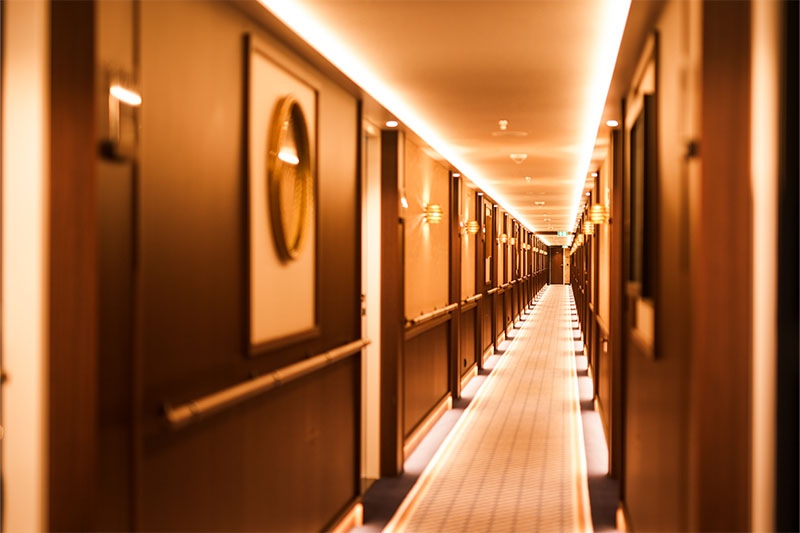 Hutten aan boord van de Resplendence