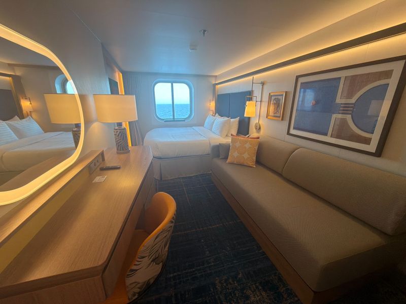 Buitenhut op de Legend of the Seas