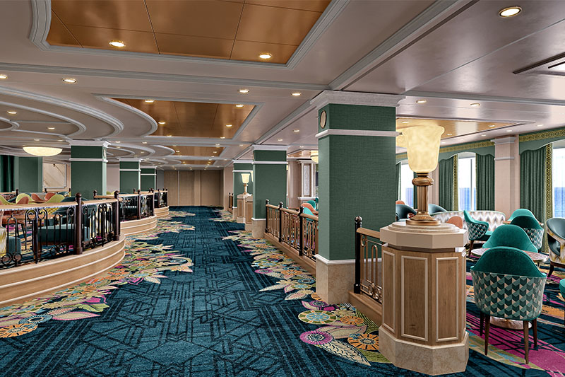 Queens Room van de Cunard Queen Victoria