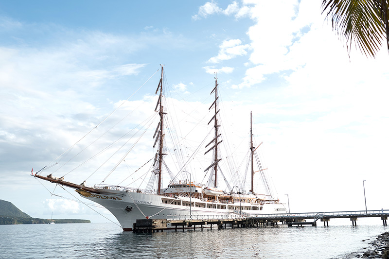 Schip van Sea Cloud 2