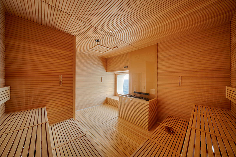 MSC Aurea Spa - Thermenzone - Sauna