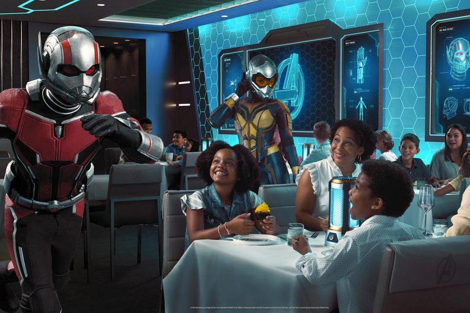 Disney Cruise Line brengt eersteklas Marvel restaurant aan boord Disney Wish