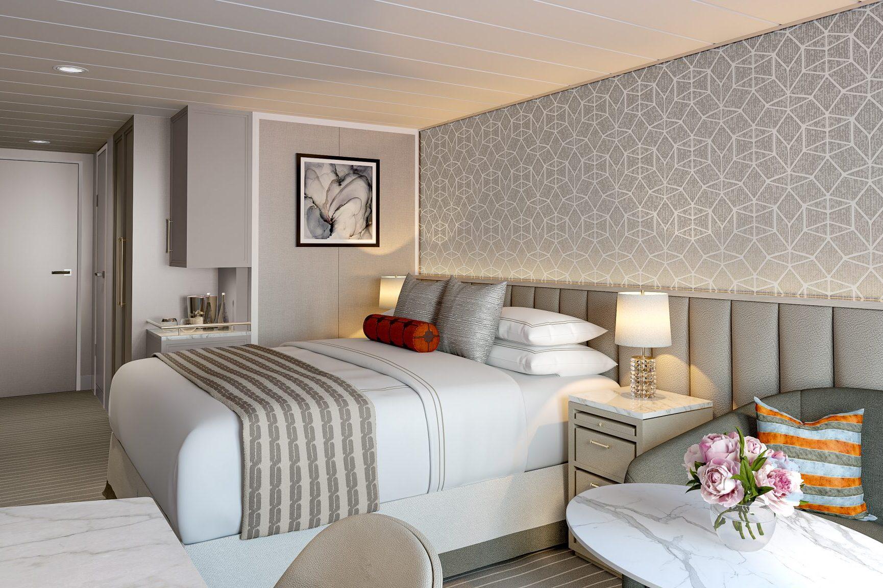 Oceania Cruises onhult design hutten en suites op nieuw schip