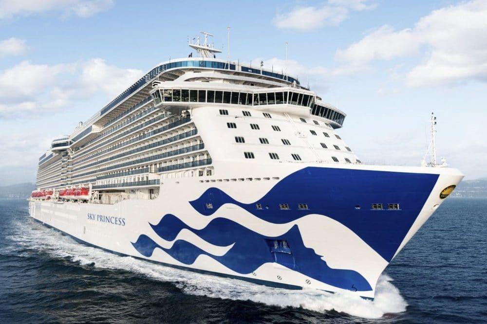 Na een kort bezoek aan Rotterdam arriveert Sky Princess in Southampton