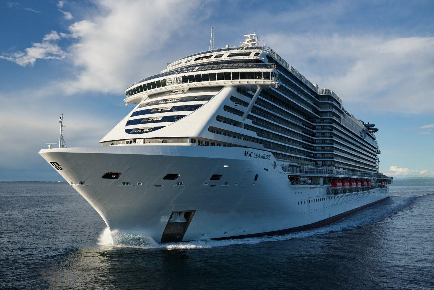 MSC Cruises verwelkomt eerste gasten aan boord van MSC Seashore