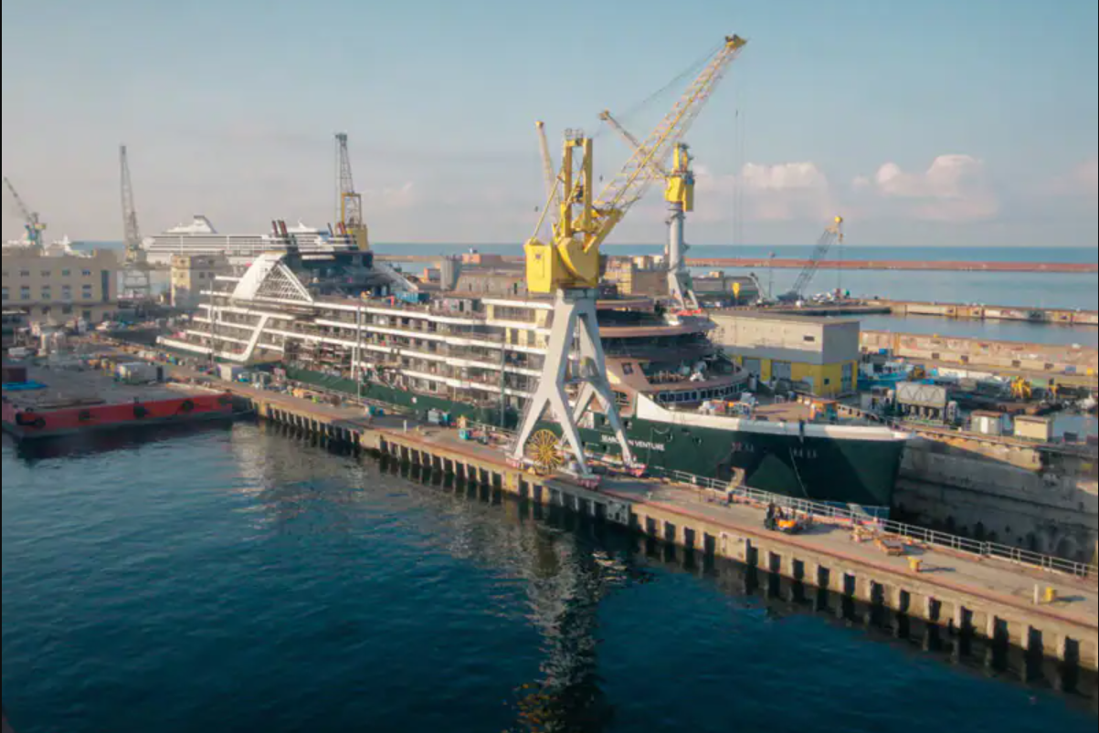 Seabourn kondigt nieuwe datum aan voor inaugurele cruise Seabourn Venture
