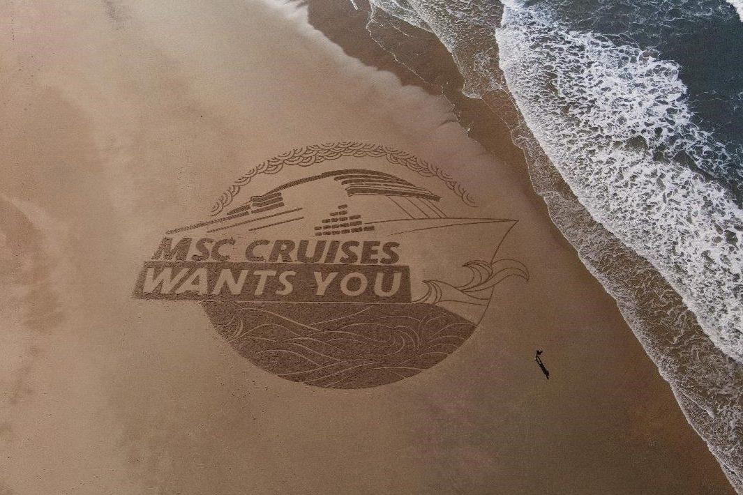 MSC Cruises zoekt kunstenaars voor boegschildering