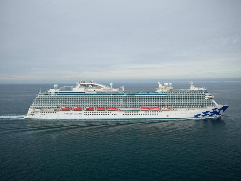 Eerste proefvaart Discovery Princess voltooid
