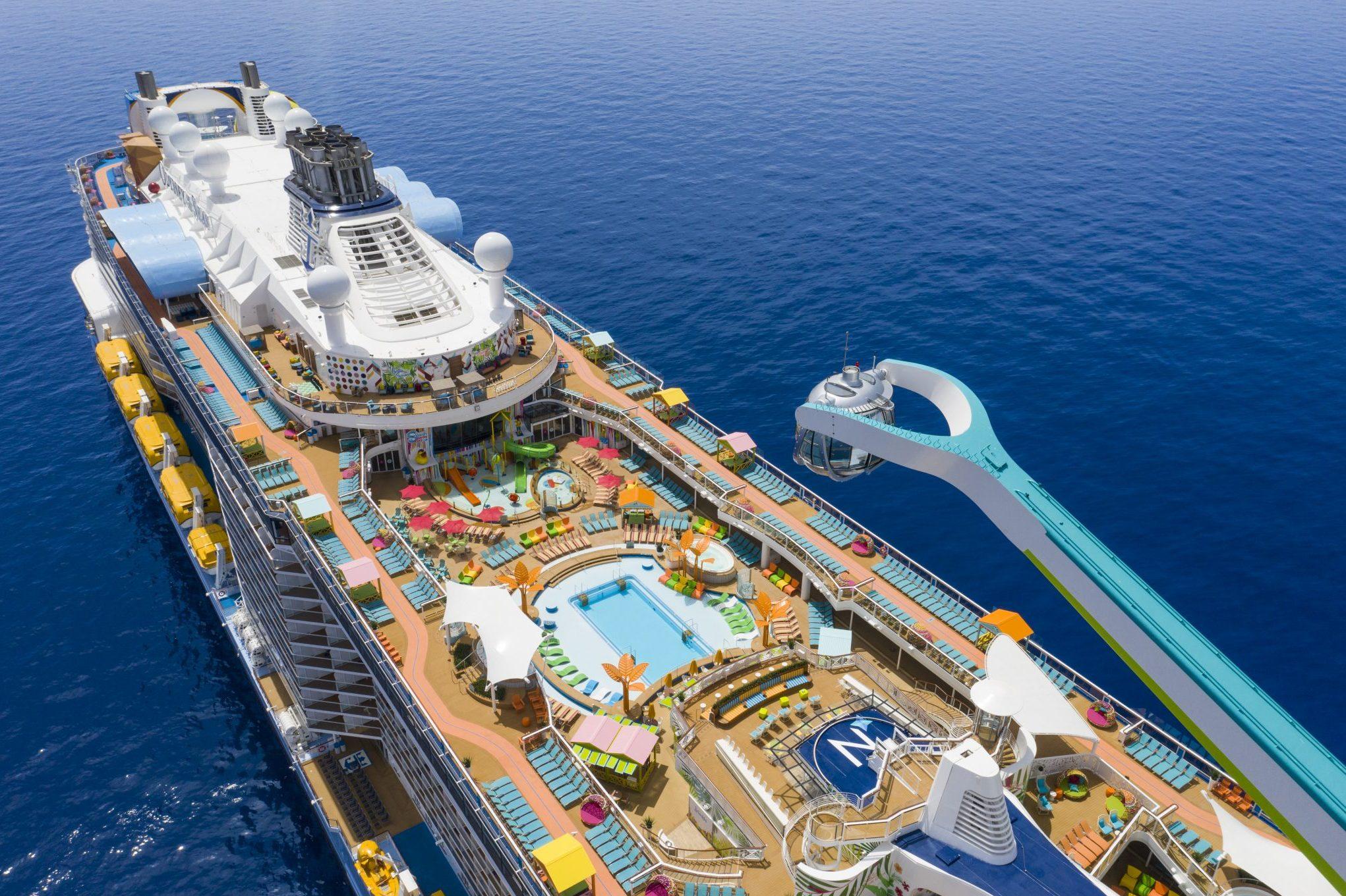 Royal Caribbean vaart in zomer 2023 met 9 schepen in Europa