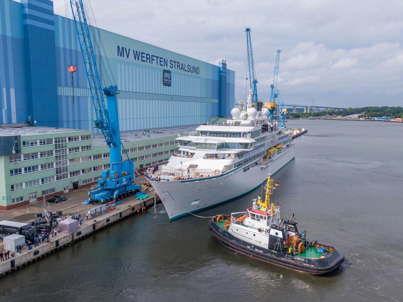 Scheepswerf MV Werften vraagt faillissement aan