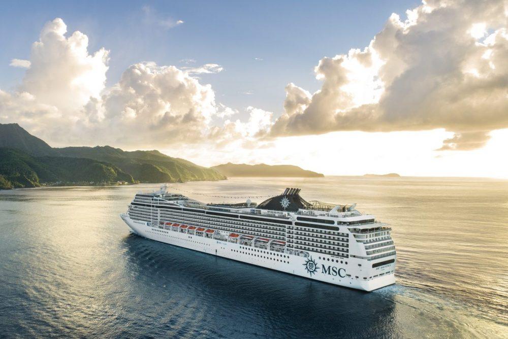 MSC Magnifica weer terug in de vaart vanuit IJmuiden
