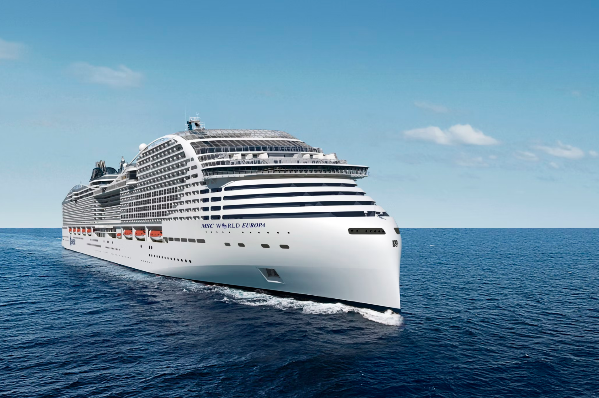 MSC World Europa vanaf volgende winter gevestigd in de VAE