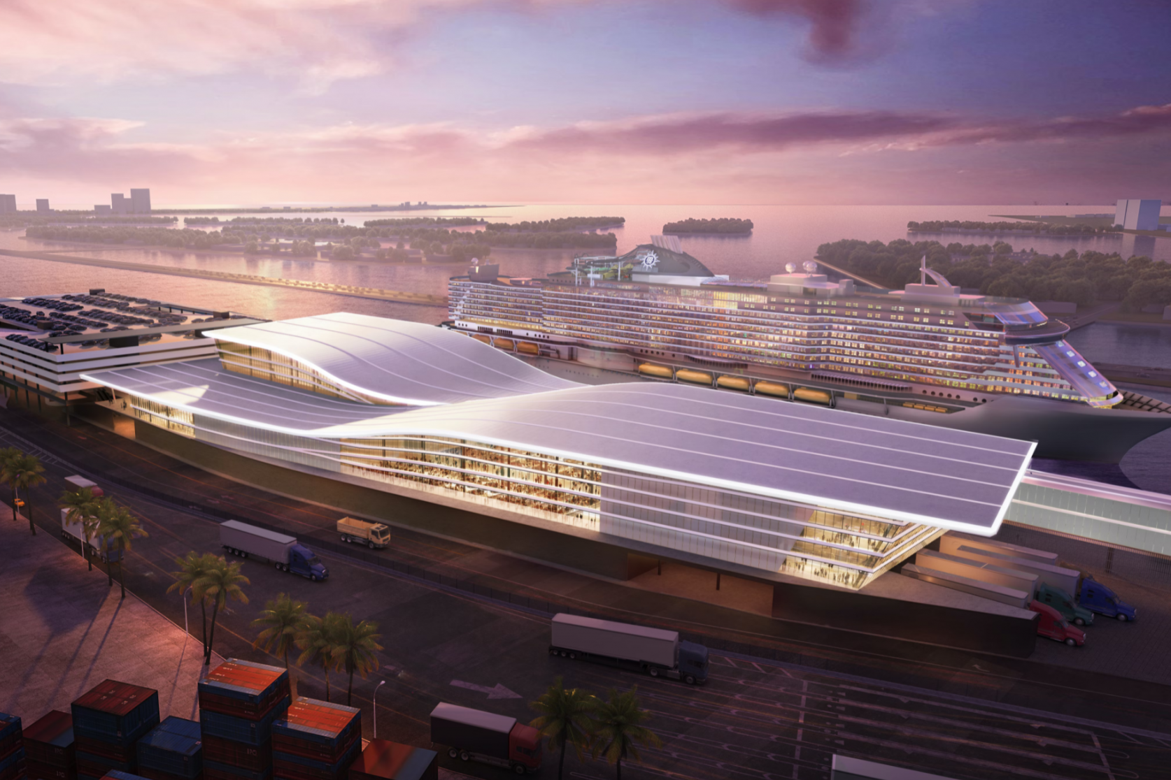 MSC Cruises start bouw grootste cruiseterminal van Noord-Amerika