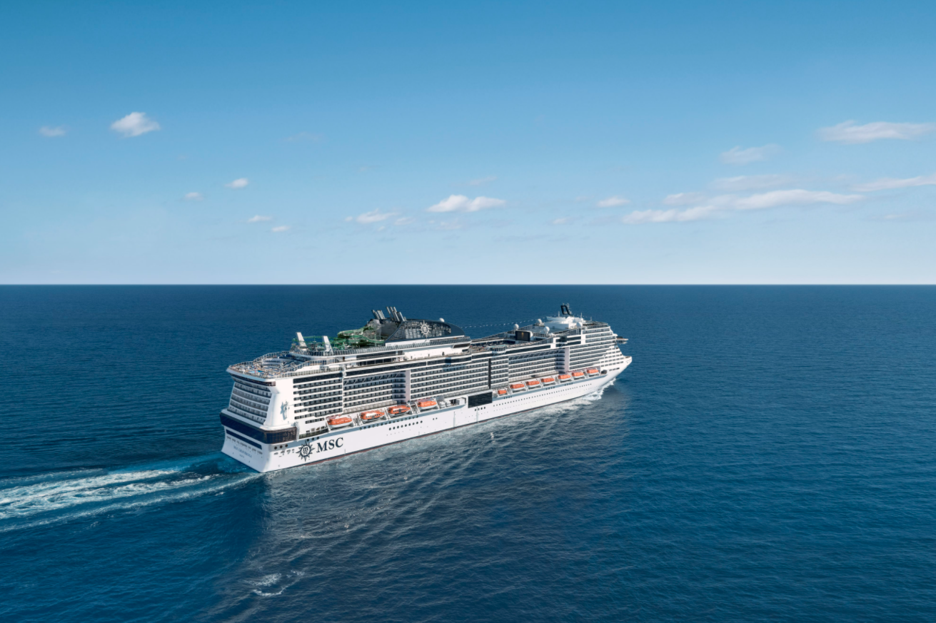 MSC Grandiosa vaart volledige zomer 2022 naar Noorse fjorden