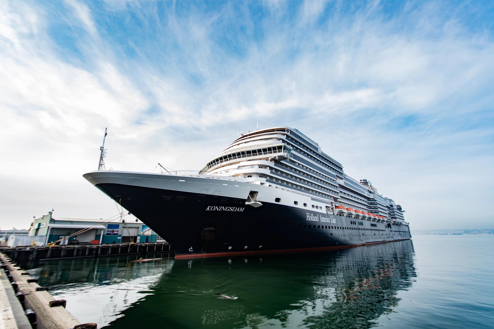Koningsdam eerste schip dat Canada bezoekt
