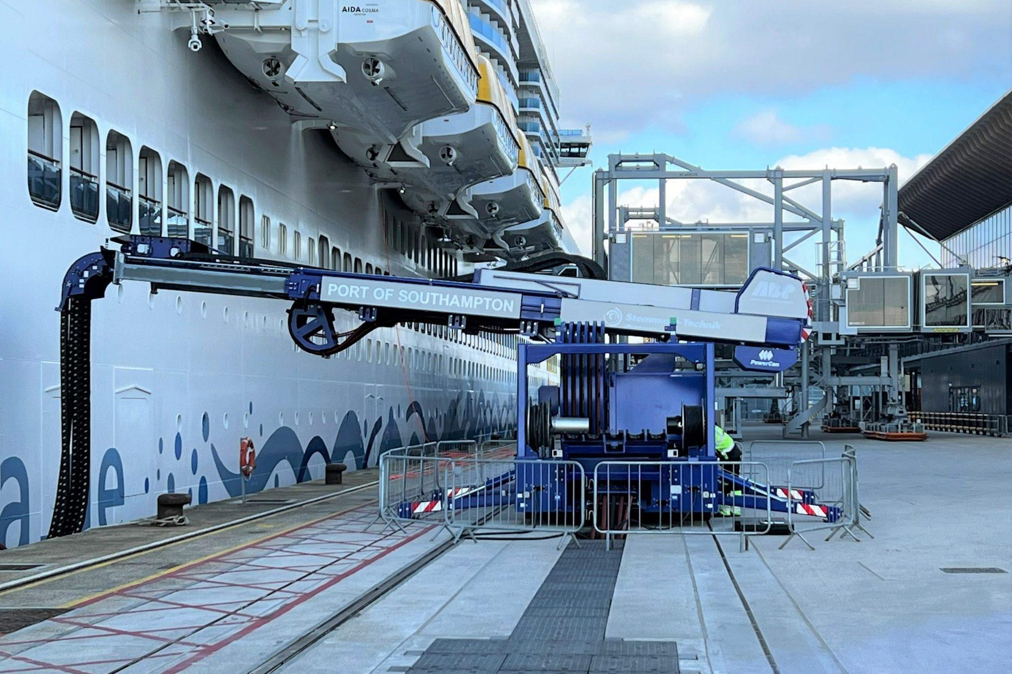 Southampton biedt vanaf nu walstroom bij twee cruiseterminals