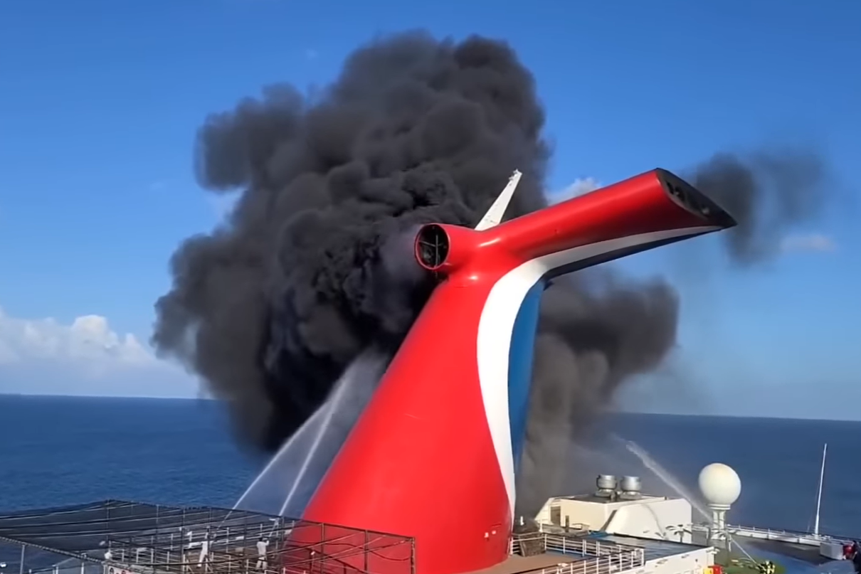 Brand op cruiseschip Carnival Freedom snel geblust