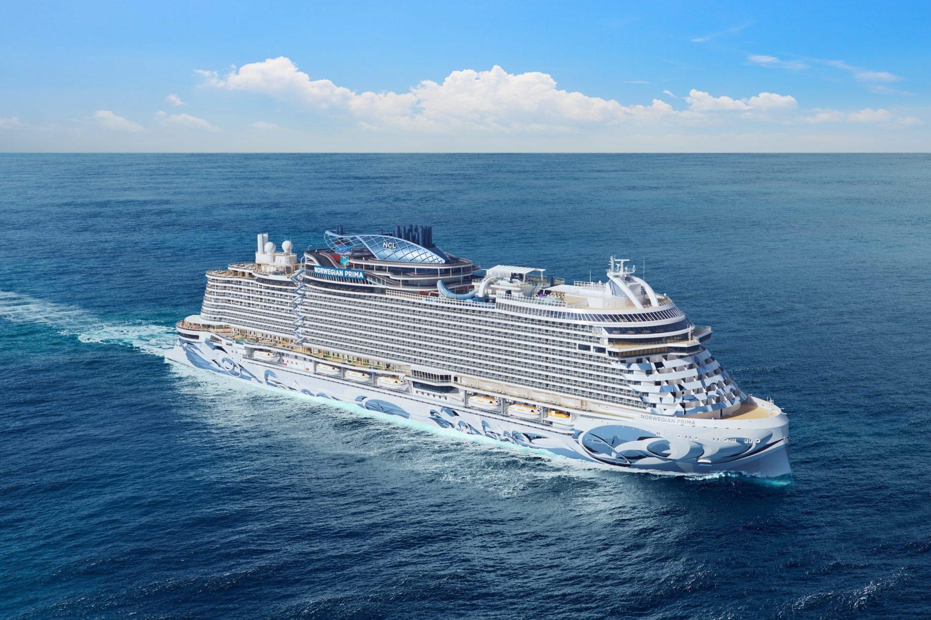 Norwegian Cruise Line neemt Norwegian Prima in ontvangst