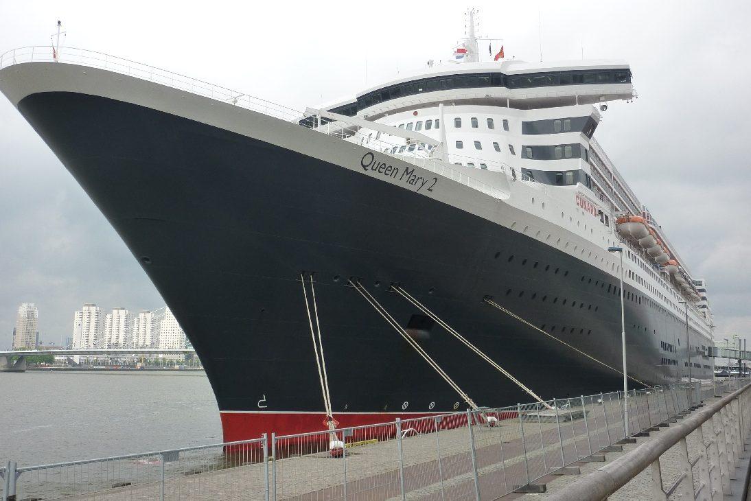 Rotterdam bereidt zich voor op komst Queen Mary 2