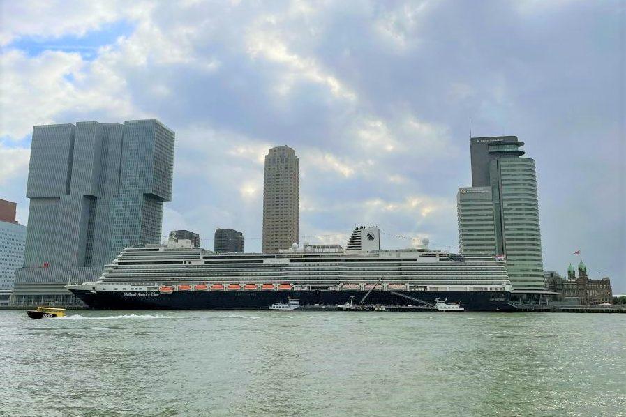 Holland America Line’s Rotterdam wijkt ook komende weken uit naar Rotterdam
