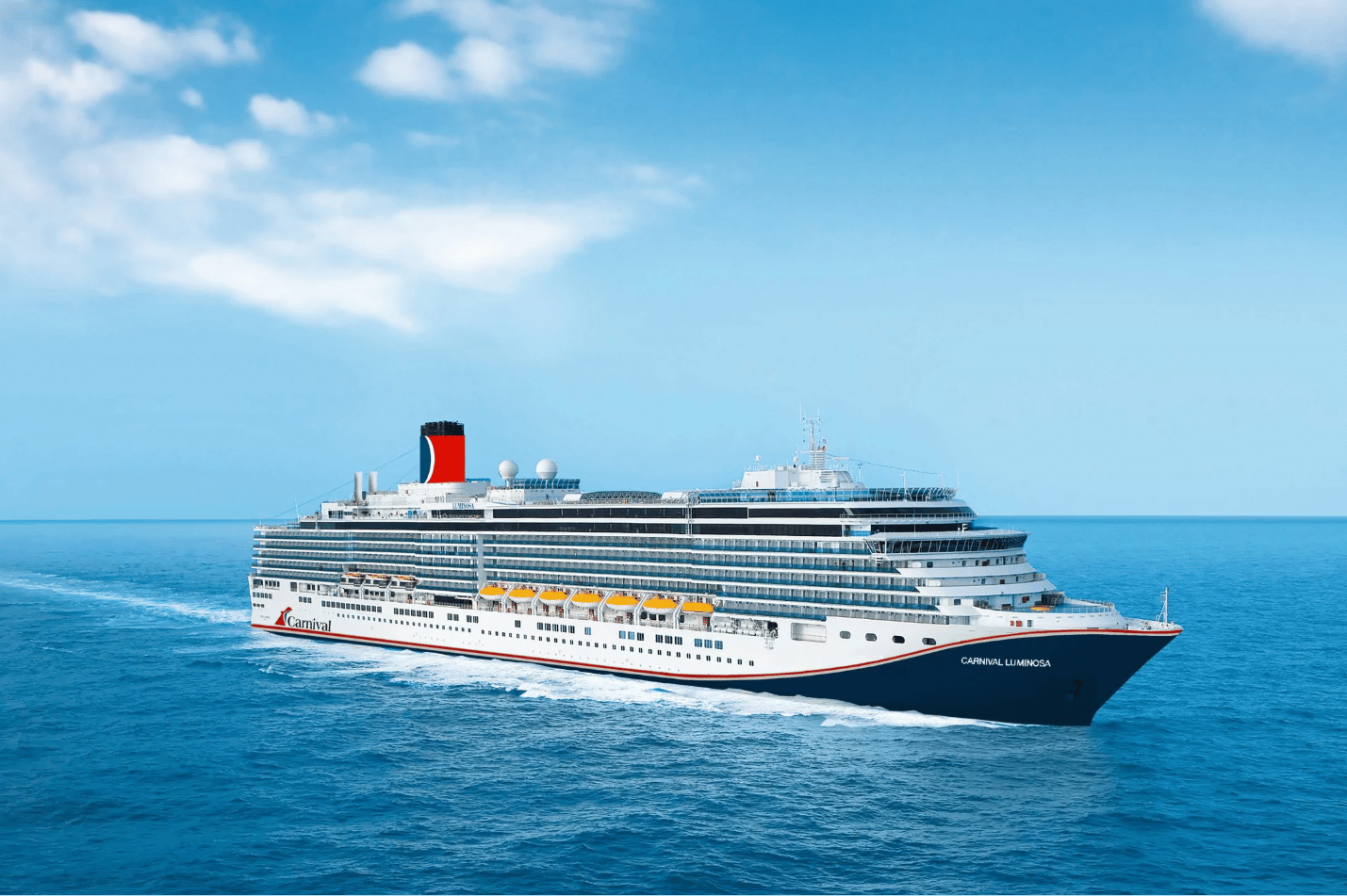 Carnival Luminosa officieel onderdeel van vloot Carnival Cruise Line