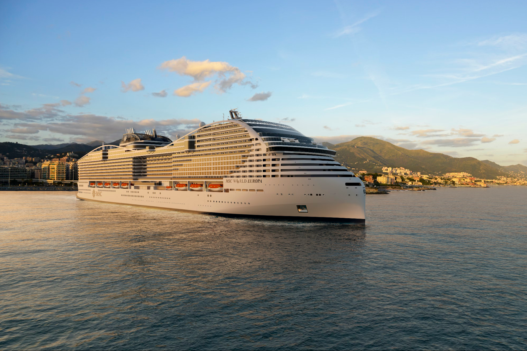 MSC World Europa overgedragen aan MSC Cruises