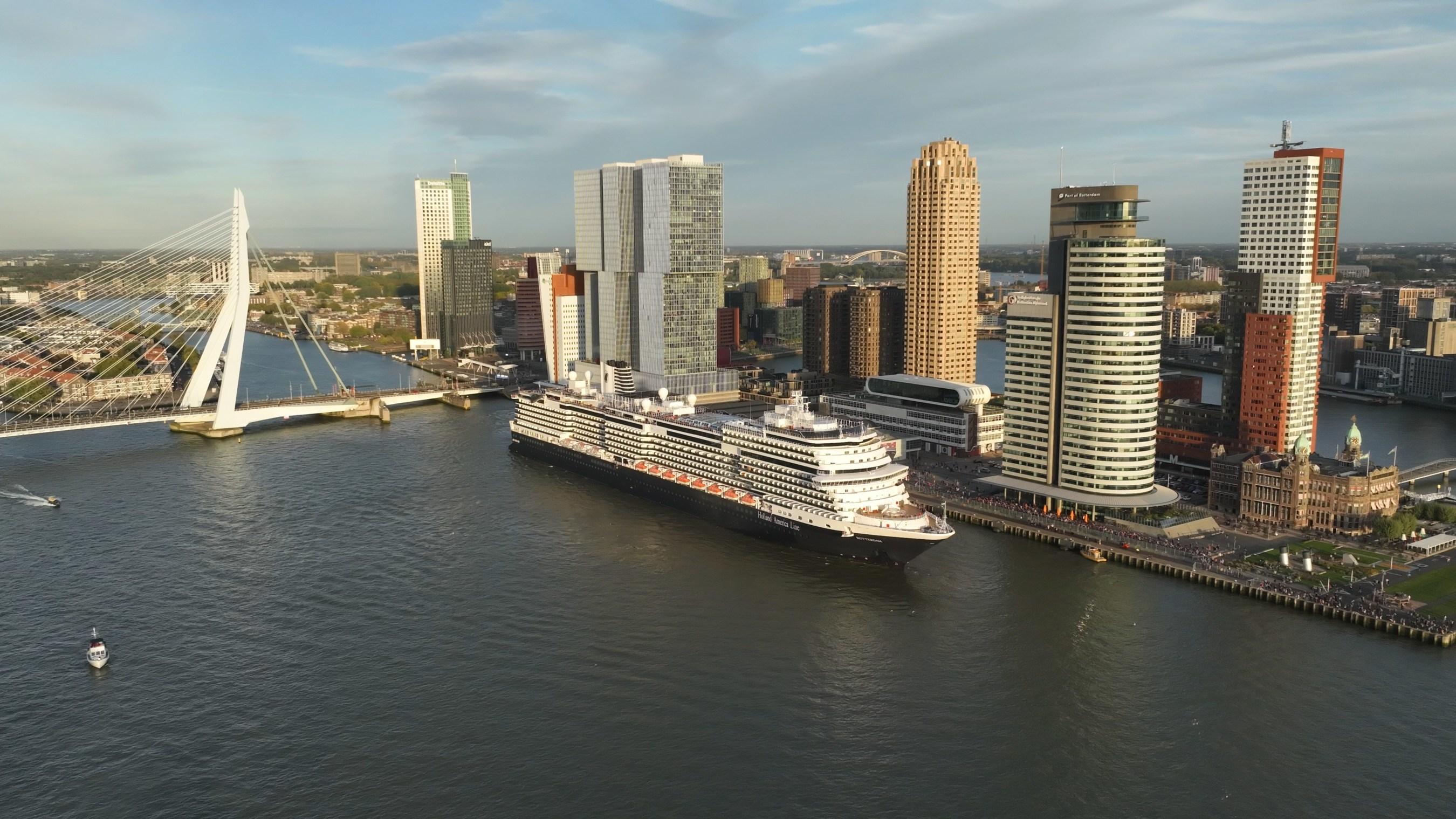 Holland America in 2024 weer meer vanuit Rotterdam met de Rotterdam