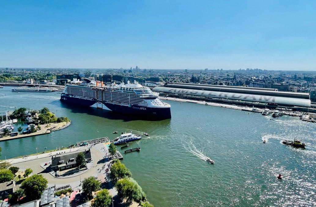 Celebrity Cruises verplaatst aantal cruises van Amsterdam naar Rotterdam