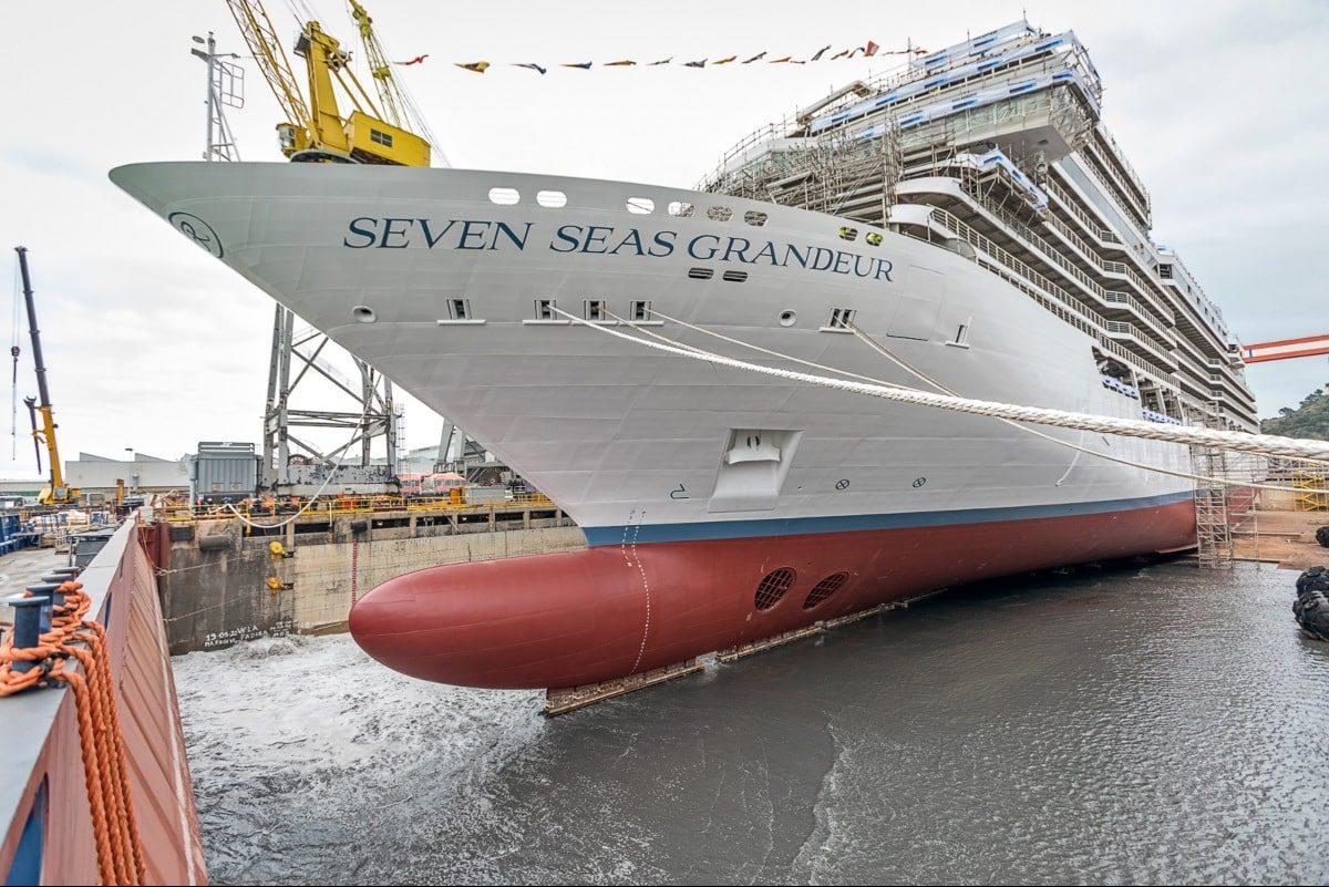 Seven Seas Grandeur uitgedokt bij Fincantieri