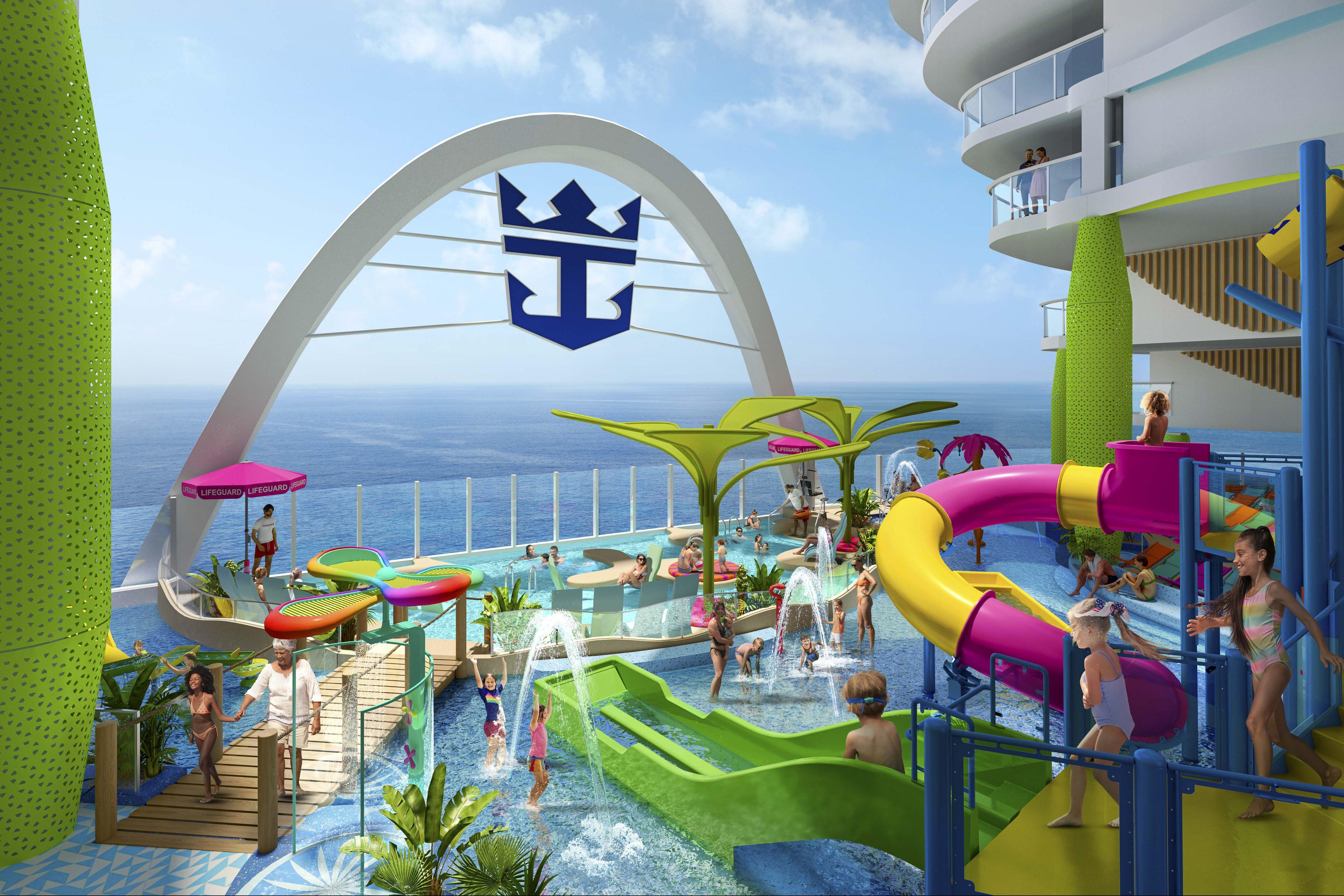 Making an Icon: de creatie van de buurt Surfside op Icon of the Seas