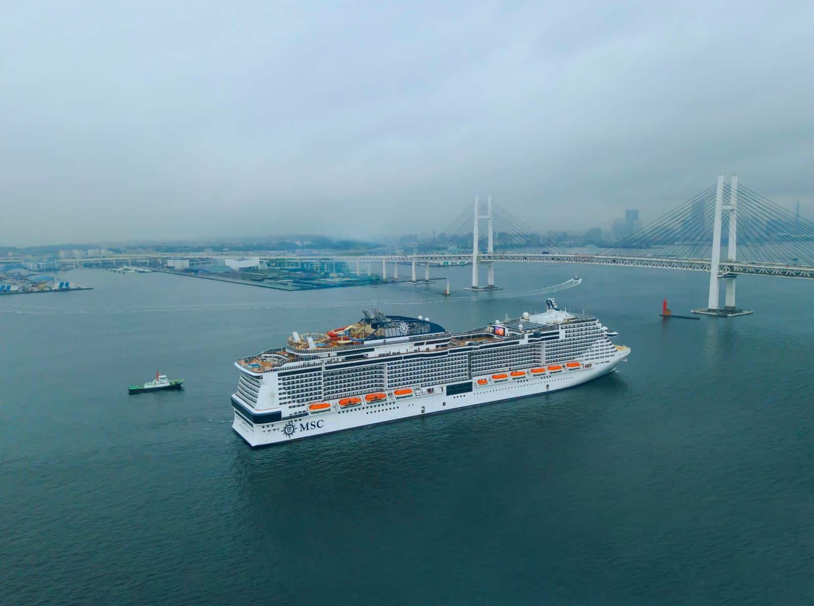 MSC Cruises opent verkoop Japan-cruises voor winter 2023/2024