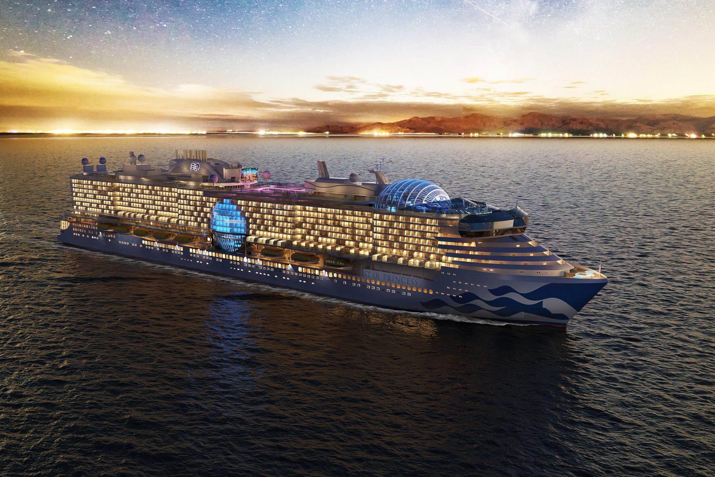 Princess Cruises onthult naam tweede Sphere-klasse schip: Star Princess