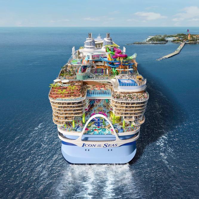 Icon of the Seas begint komend weekend aan eerste proefvaart
