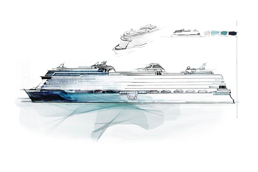 TUI Cruises maakt eerste details achtste nieuwbouw schip bekend