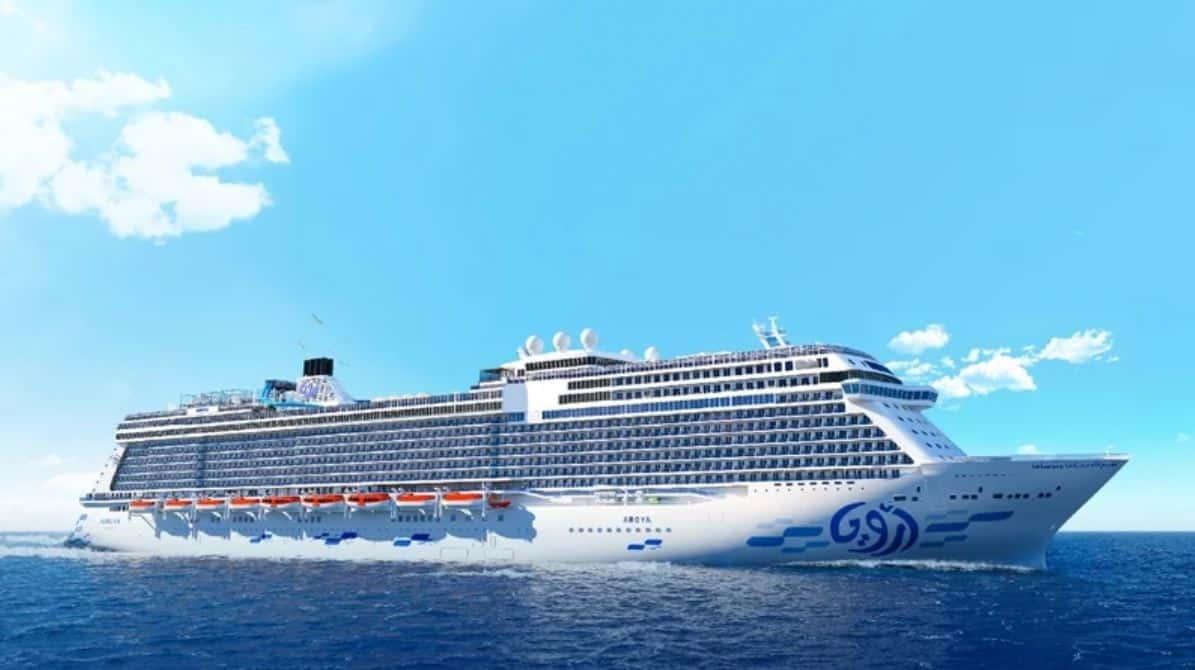 AROYA Cruises onthult haar eerste cruiseschip