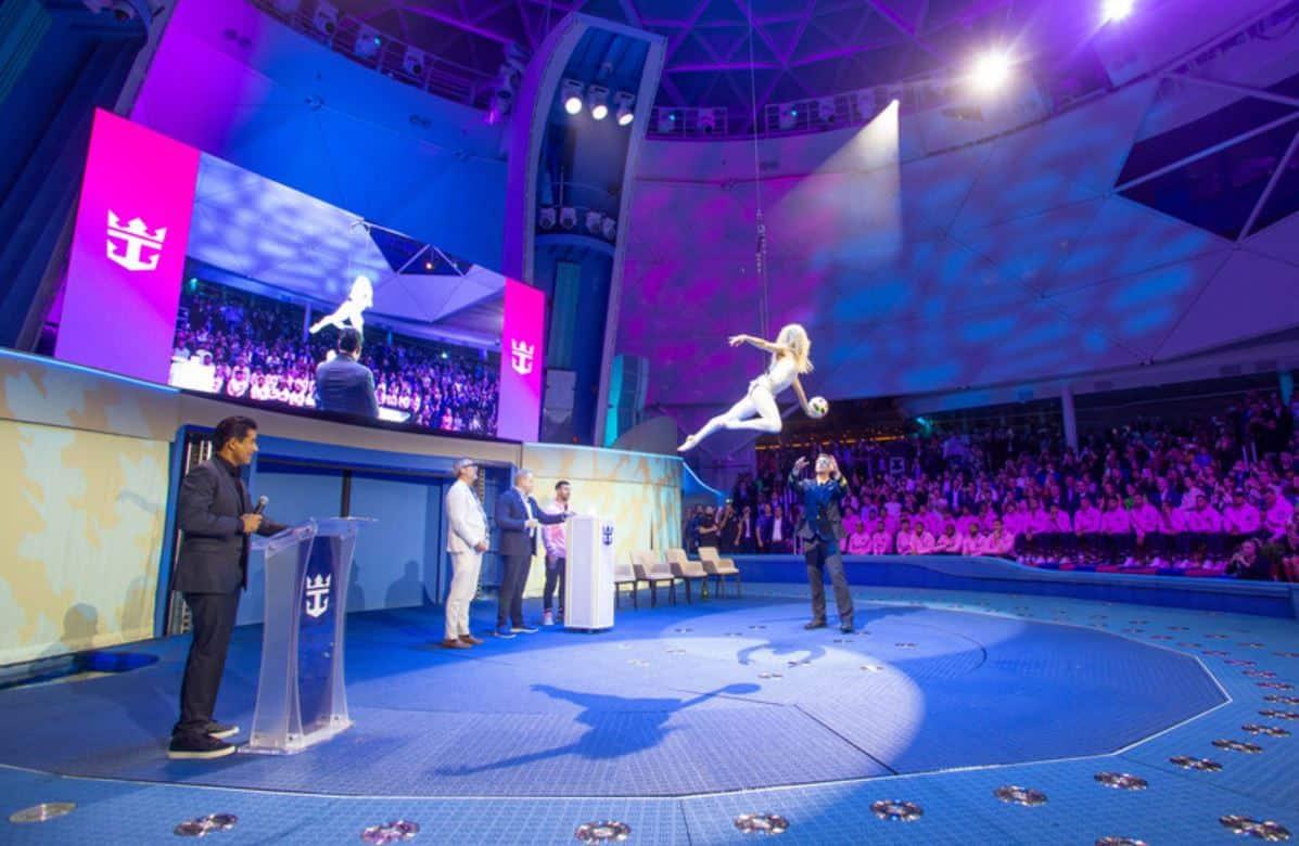Icon of the Seas door Lionel Messi gedoopt in Miami