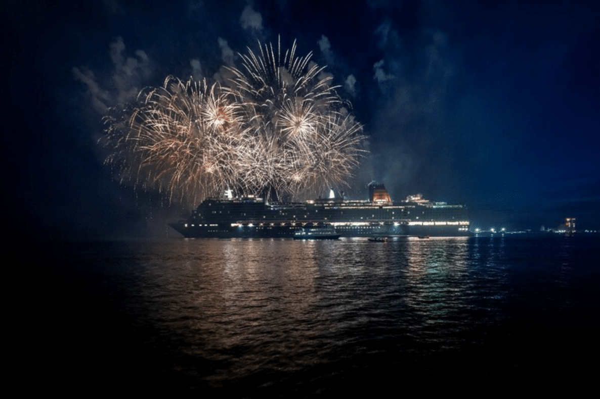 Queen Anne's maiden voyage