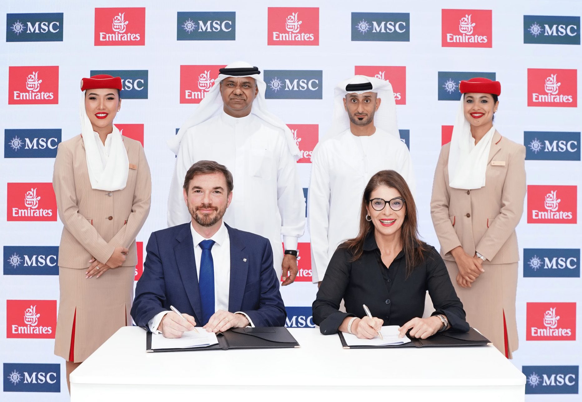 Emirates en MSC Cruises verlengen samenwerking met twee seizoenen