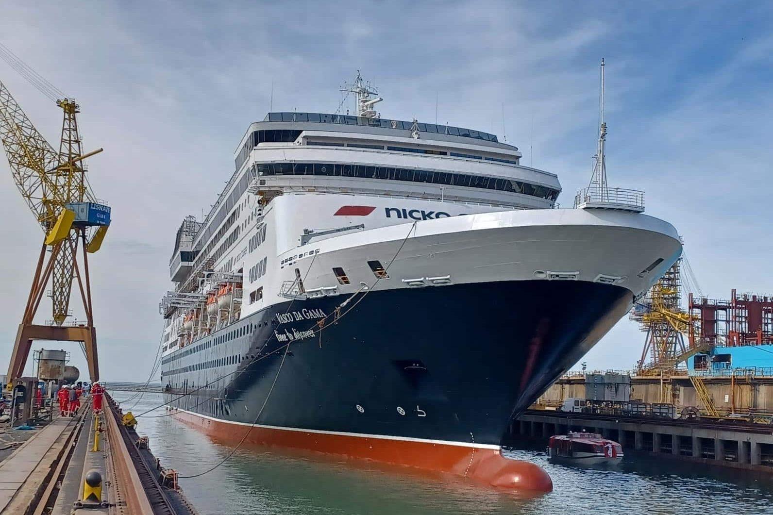 Cruiseschip Vasco da Gama terug na renovatie