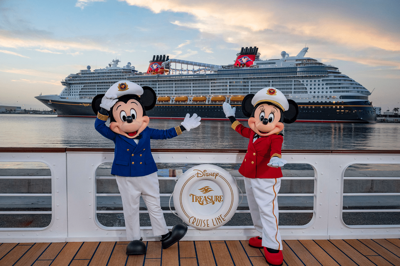 Disney Treasure voor het eerst in Port Canaveral